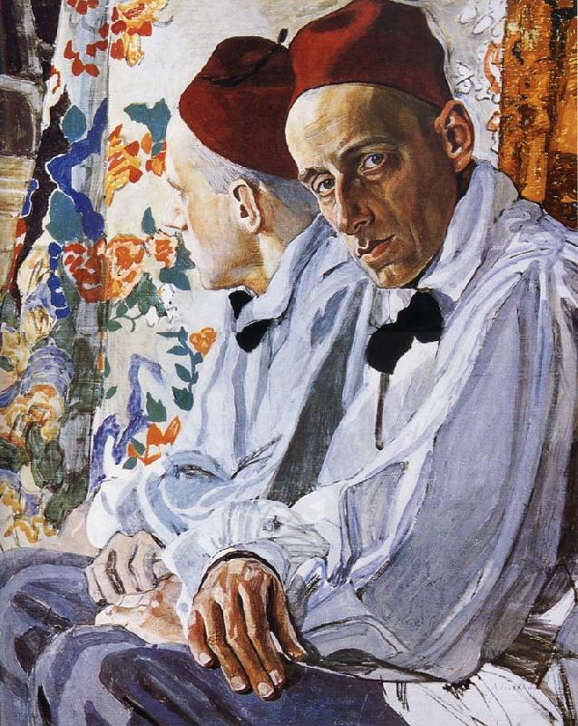 Alexander Yakovlevich GOLOVIN The Portrait of Actor